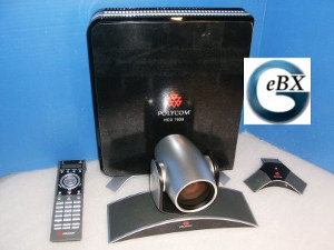 Click for large view of a HDX 7000 codec, mic array, and remote on sale for only $799.